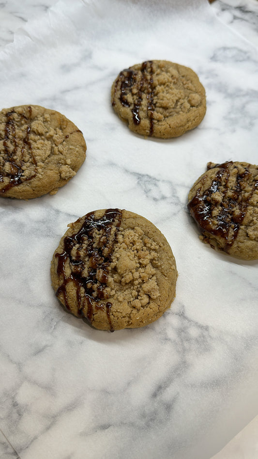 Apple Crumble Cookies